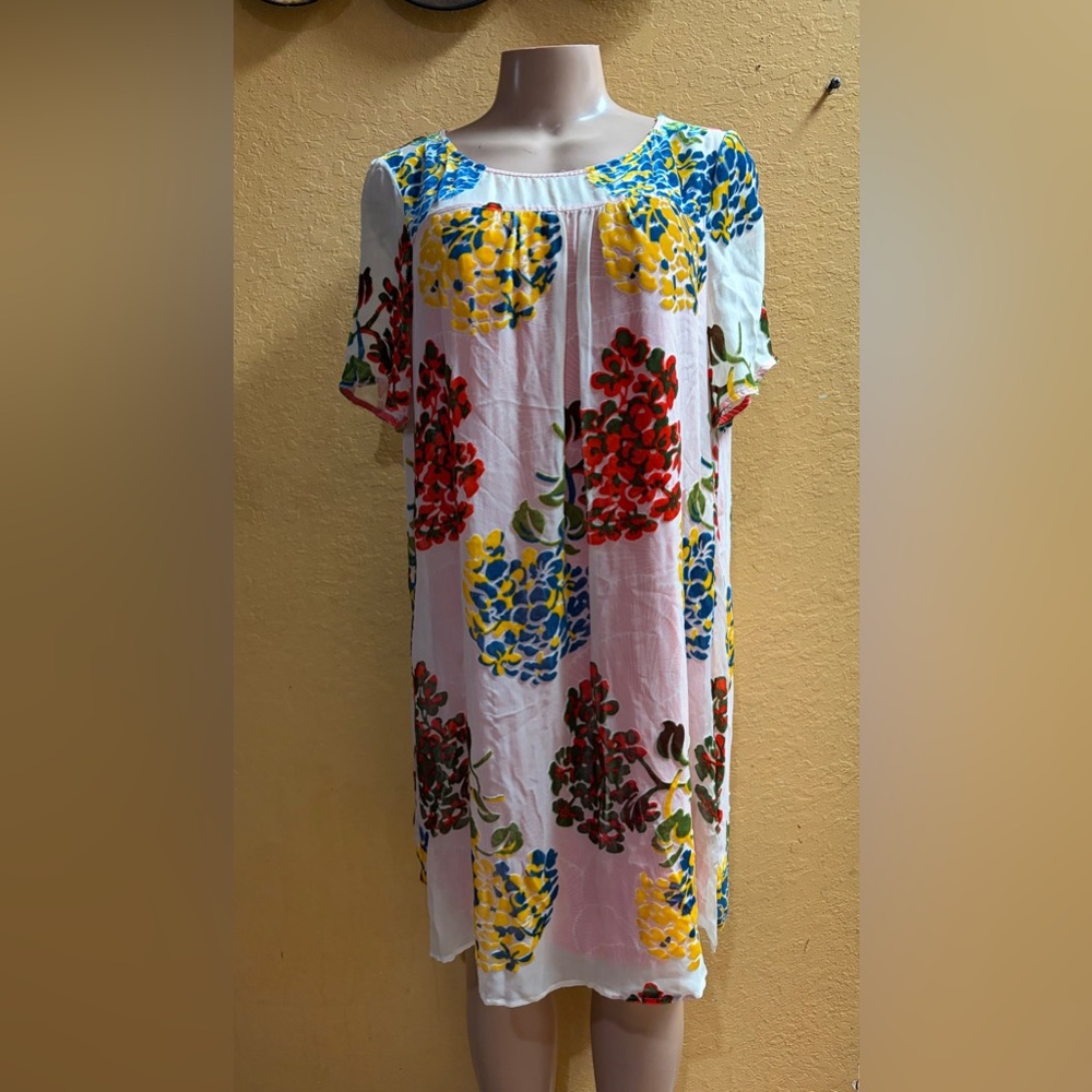 Maeve Pink Floral Pattern Dress - Picture 2 of 11